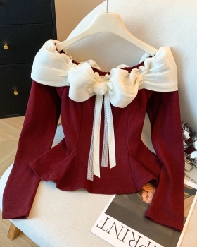 Autumn and winter T-shirt bottoming shirt for women