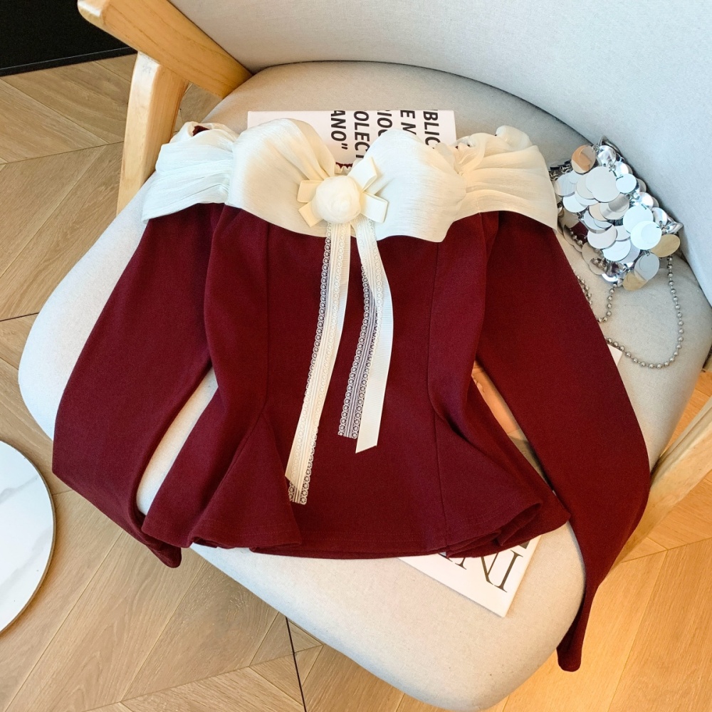 Autumn and winter T-shirt bottoming shirt for women
