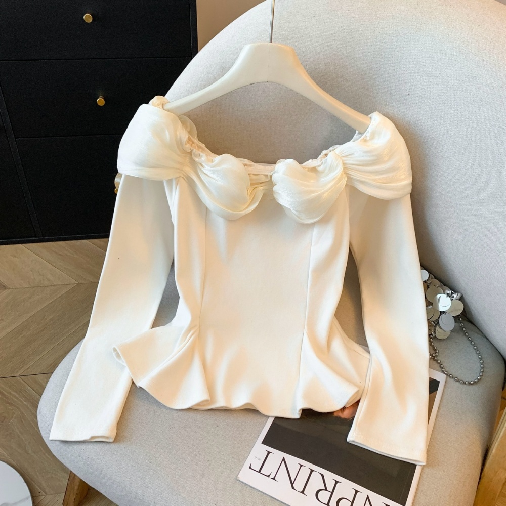 Autumn and winter T-shirt bottoming shirt for women