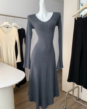 Inside the ride autumn and winter bottoming dress