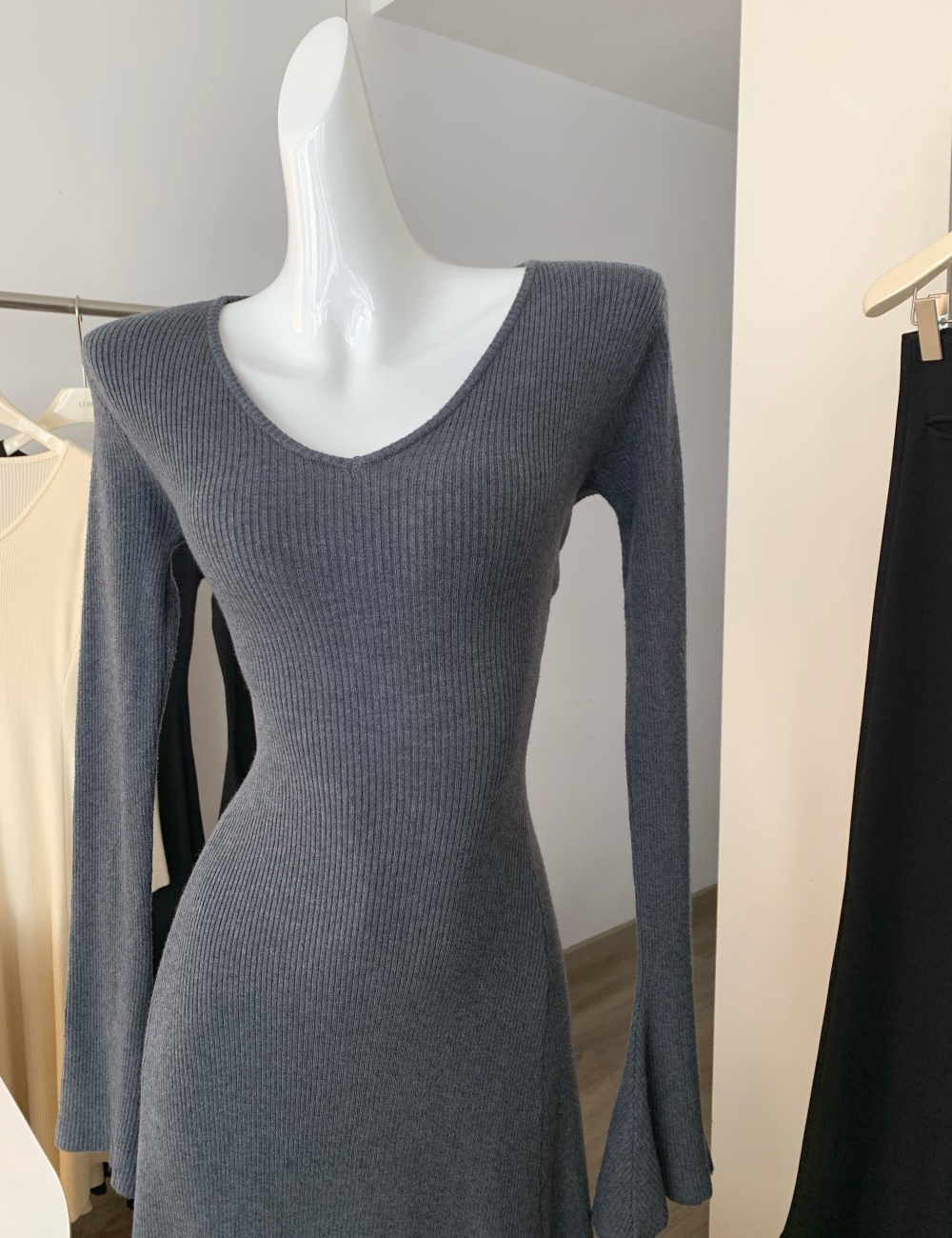 Inside the ride autumn and winter bottoming dress