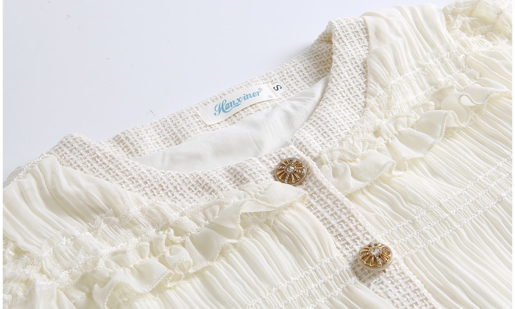 Spring and autumn chiffon shirt small shirt for women