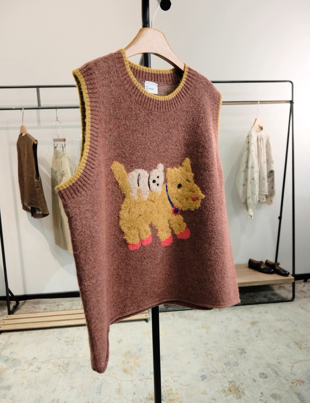 Autumn puppy vest pullover all-match waistcoat