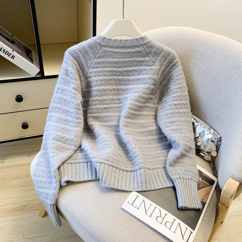 Knitted Korean style coat all-match thin cardigan