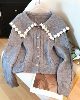 Fashion Western style red commuting lace tops for women