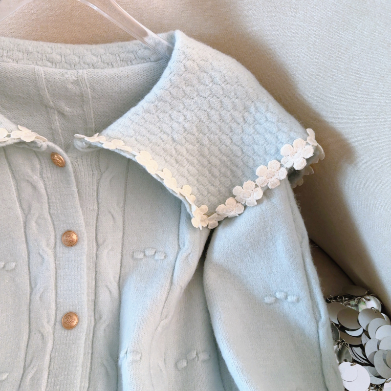 Fashion Western style red commuting lace tops for women