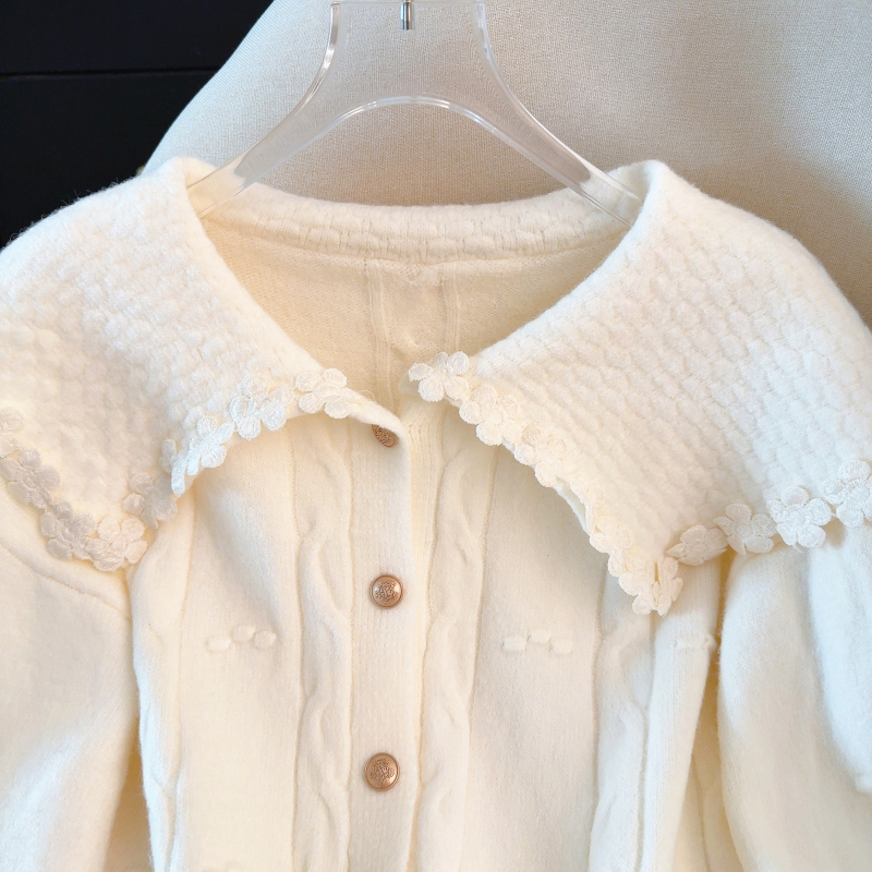 Fashion Western style red commuting lace tops for women