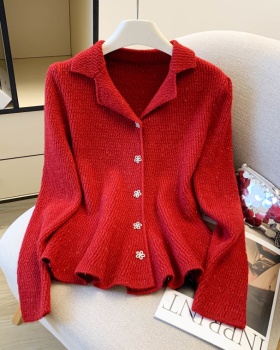Spring chanelstyle coat temperament sweater for women