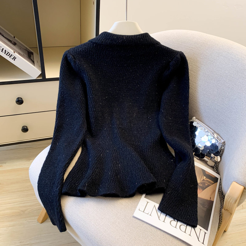 Spring chanelstyle coat temperament sweater for women