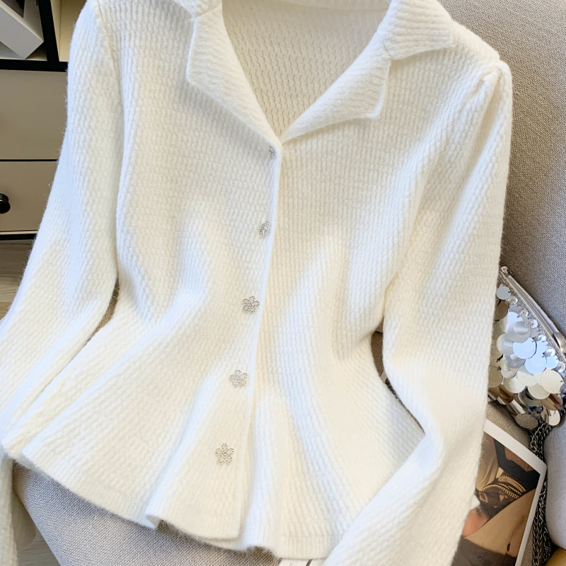 Spring chanelstyle coat temperament sweater for women