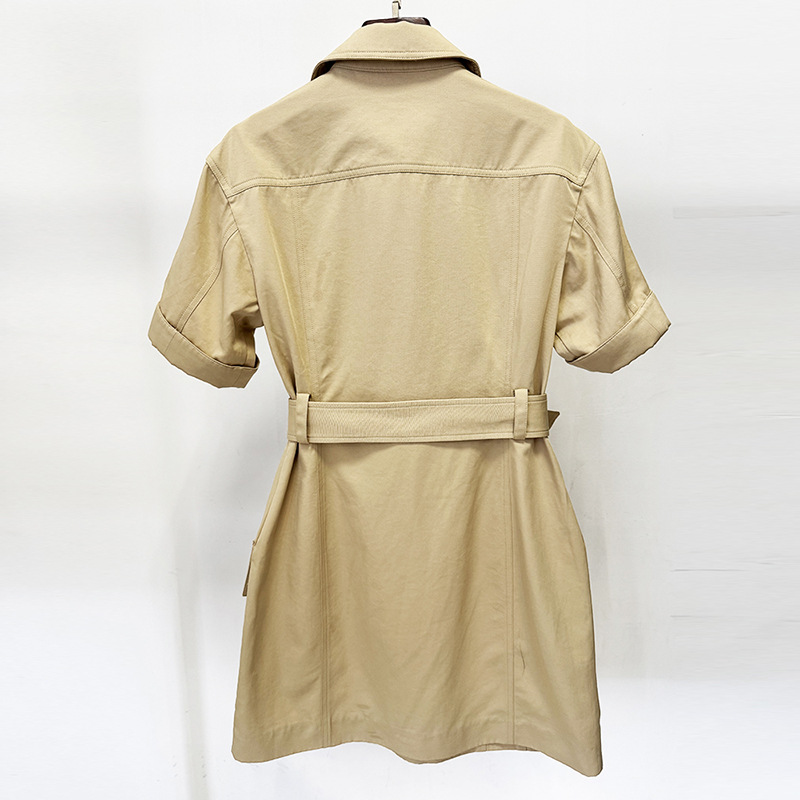 Waistband fashion European style spring Casual dress