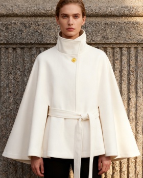 Fashion simple autumn coat pure Casual cloak for women