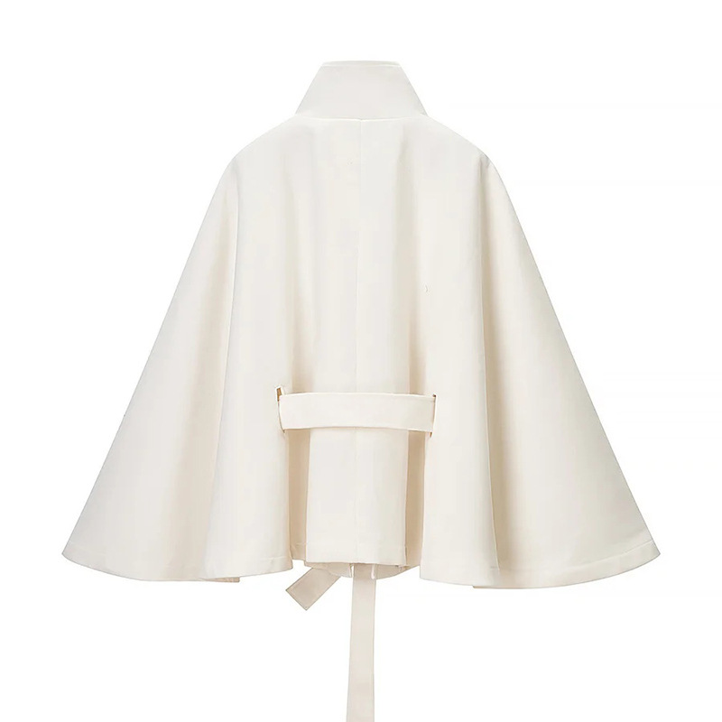 Fashion simple autumn coat pure Casual cloak for women