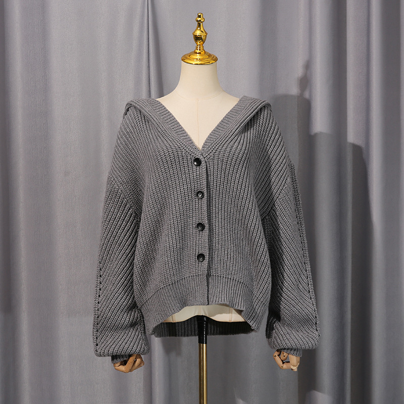 Lazy temperament autumn Korean style Casual sweater for women