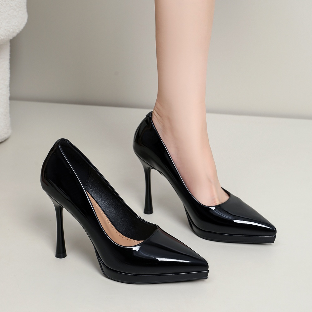 Sexy pointed platform spring and autumn shoes