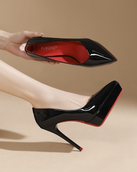 Temperament sexy platform low fashion shoes