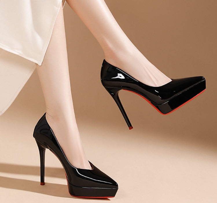 Temperament sexy platform low fashion shoes