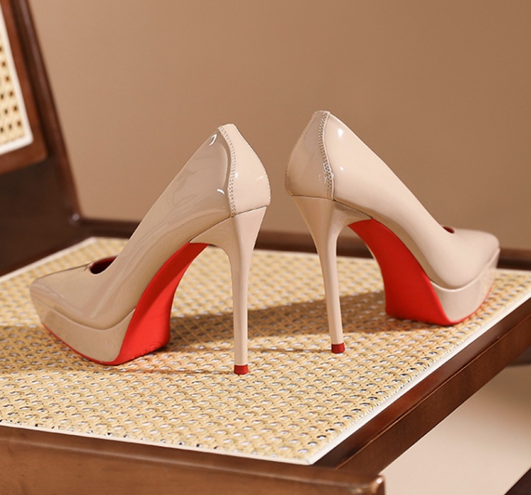 Temperament sexy platform low fashion shoes