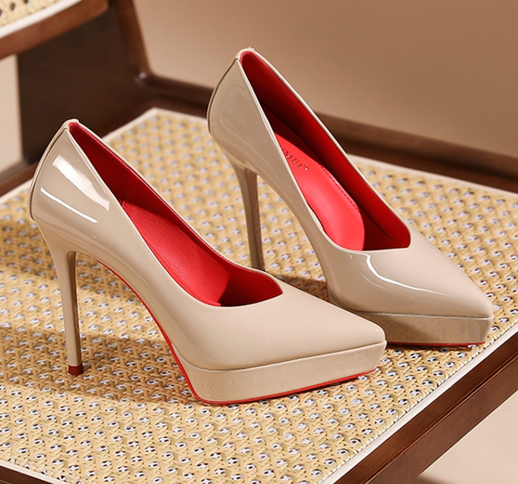 Temperament sexy platform low fashion shoes