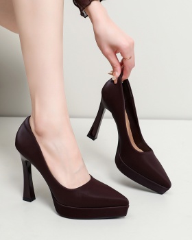 Low European style shoes spring and autumn lazy shoes