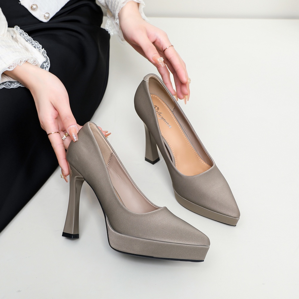 Low European style shoes spring and autumn lazy shoes