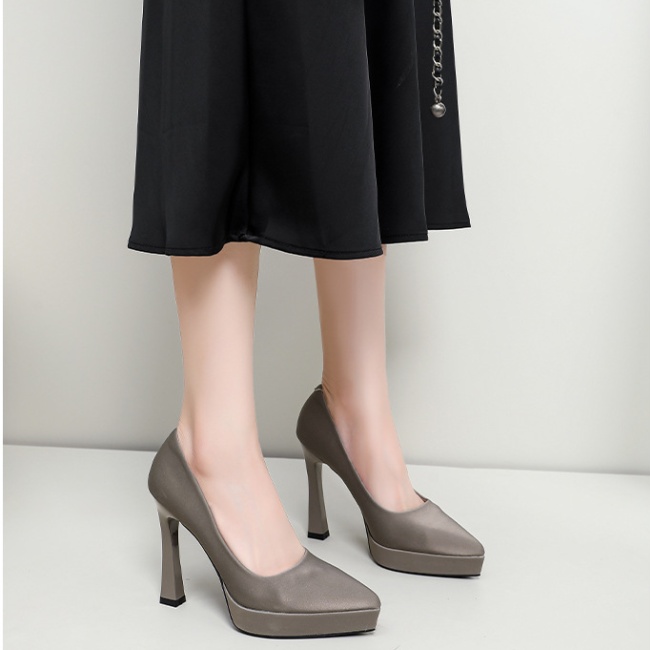 Low European style shoes spring and autumn lazy shoes