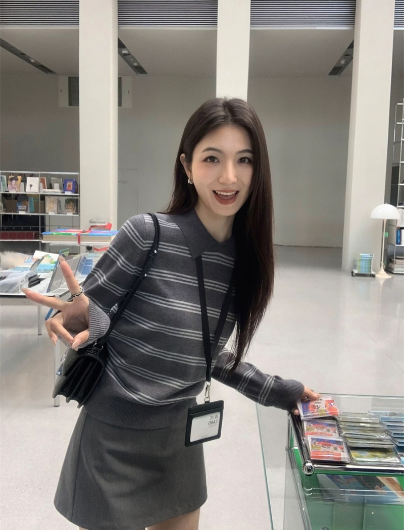 Korean style tops mixed colors shirts for women