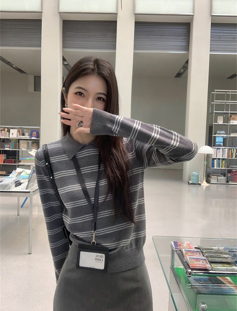 Korean style tops mixed colors shirts for women