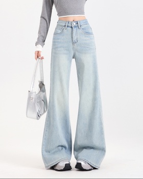 Loose wide leg flare pants American style pants for women