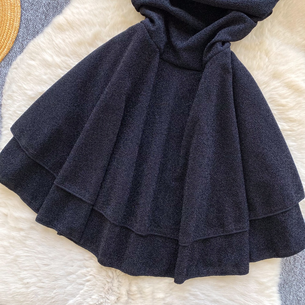 Slim fold dress high waist sleeveless T-back for women