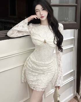 Sexy enticement dress package hip T-back for women