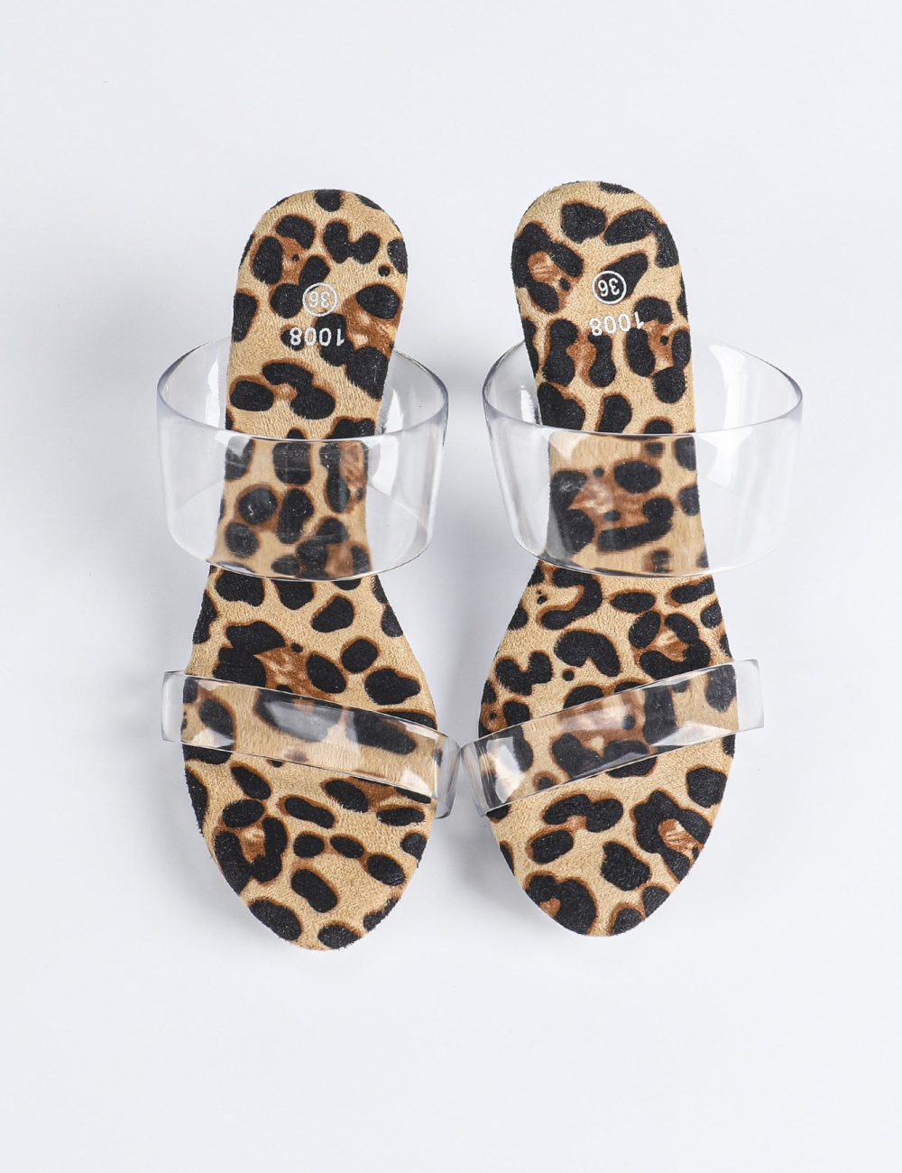 European style square head sexy thick fashion elegant slippers