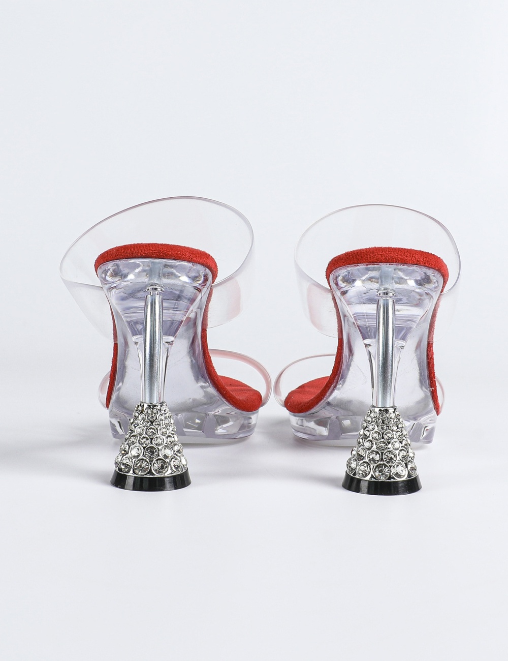 European style square head sexy thick fashion elegant slippers