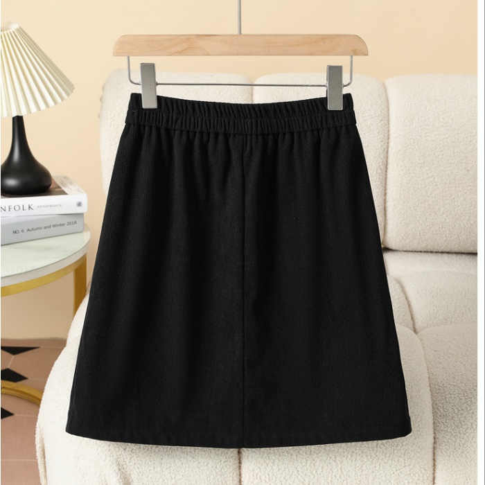 High waist culottes autumn and winter skirt for women