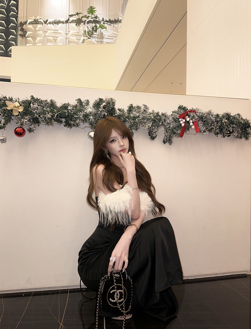 France style ladies formal dress niche dress for women