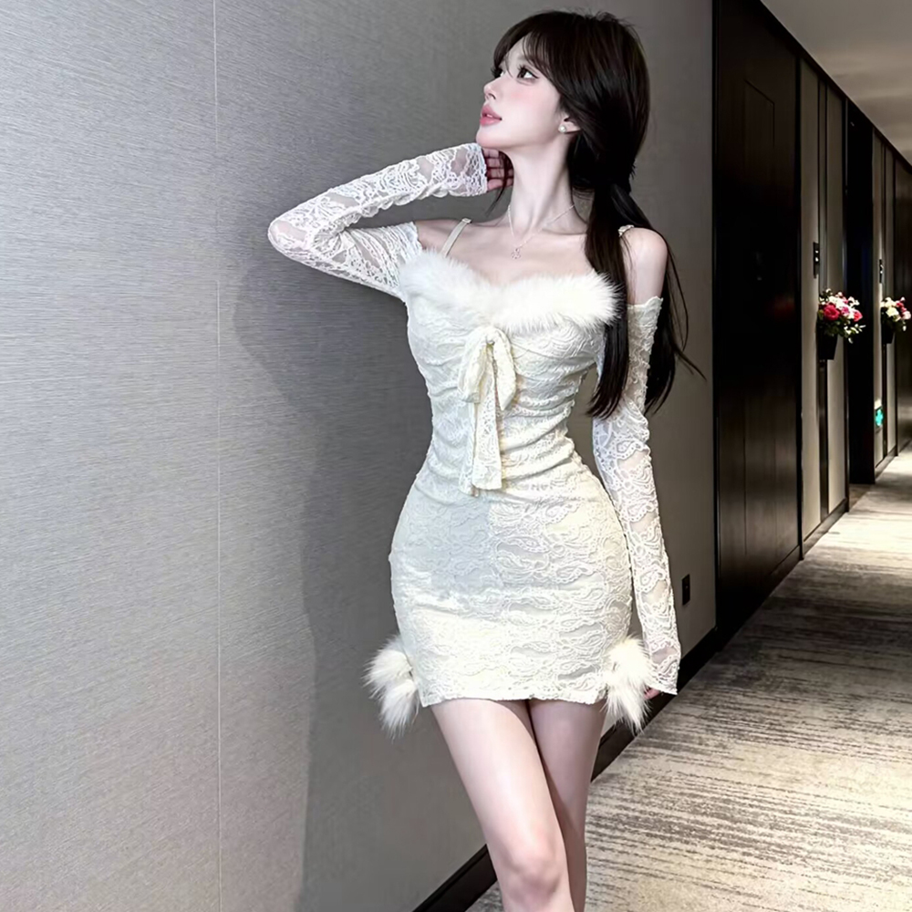 Package hip elmo spicegirl short splice dress for women