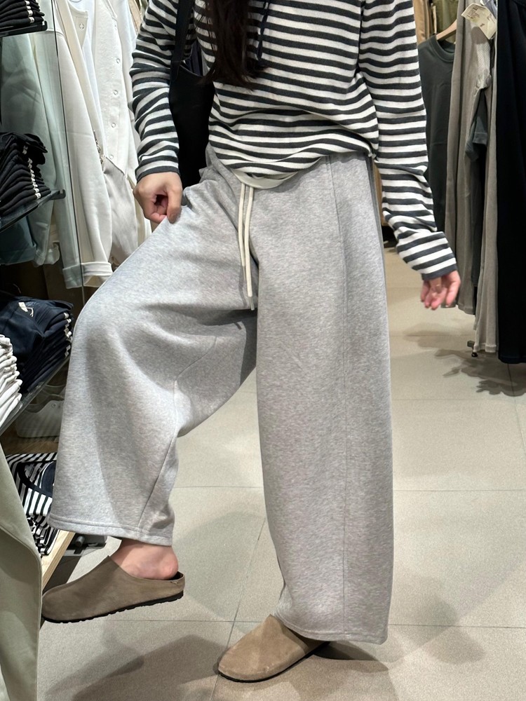 Sports wide leg pants large yard sweatpants for women