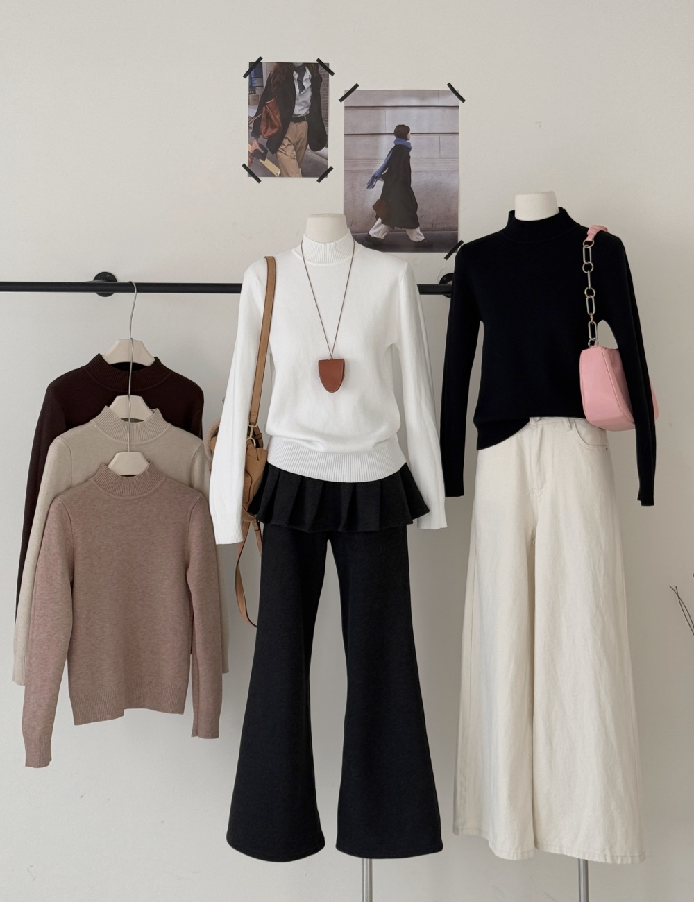 Long sleeve plus velvet knitted thick inside the ride sweater