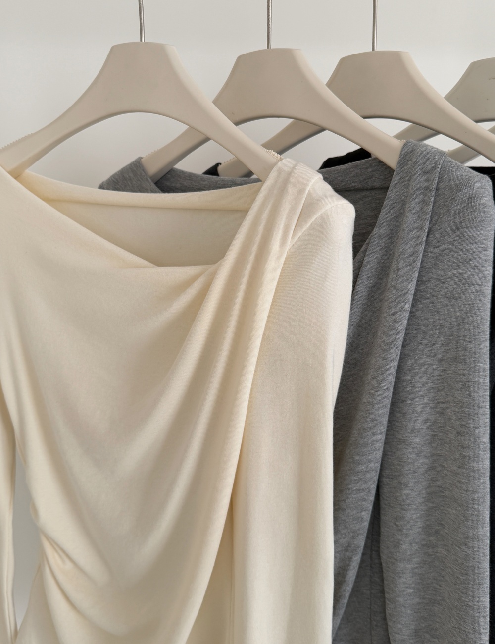 Spring crimp tops slim winter T-shirt for women