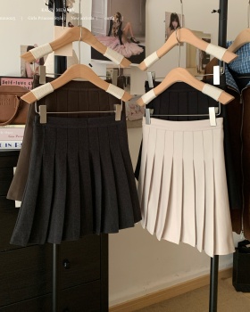 Woolen short skirt autumn and winter skirt for women