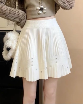 Short autumn and winter skirt high waist short skirt