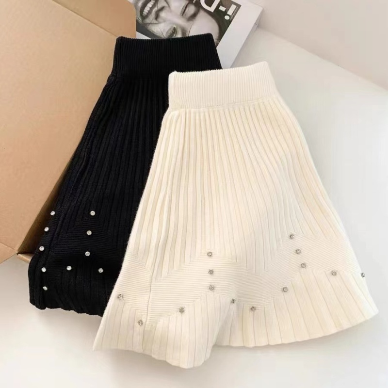 Short autumn and winter skirt high waist short skirt