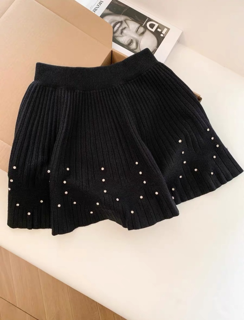 Short autumn and winter skirt high waist short skirt