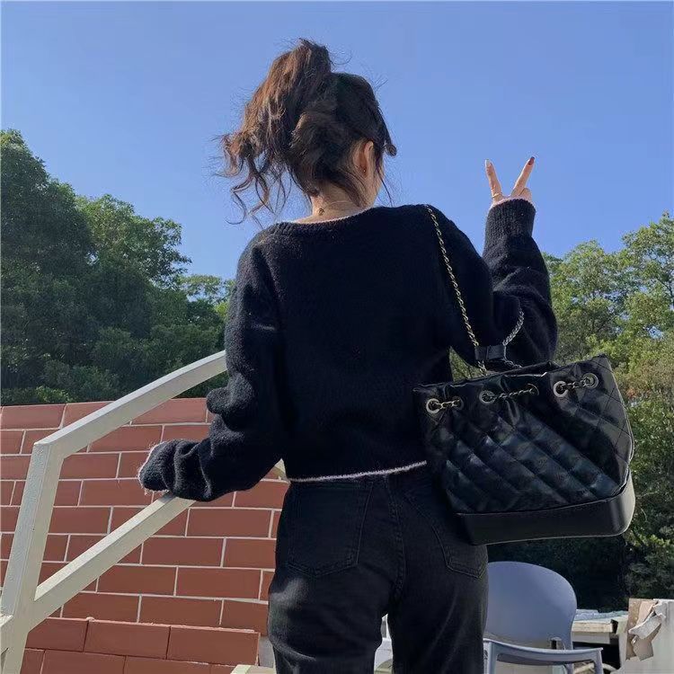 Short cardigan small sweetheart sweater for women