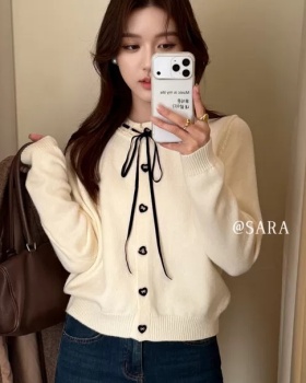 Frenum cardigan France style sweater for women