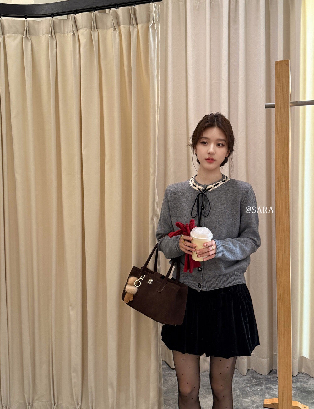 Frenum cardigan France style sweater for women