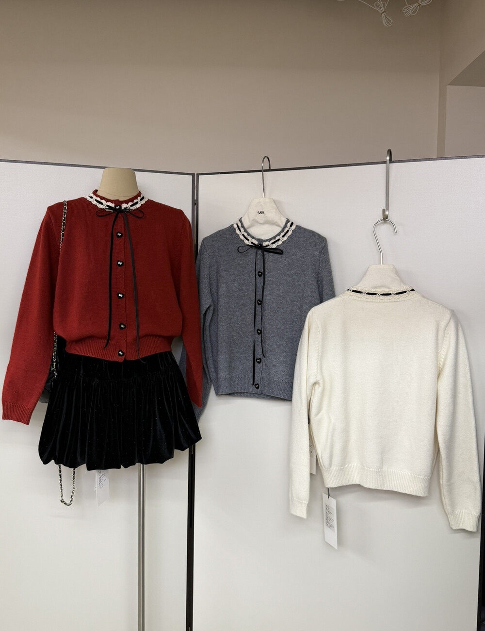 Frenum cardigan France style sweater for women