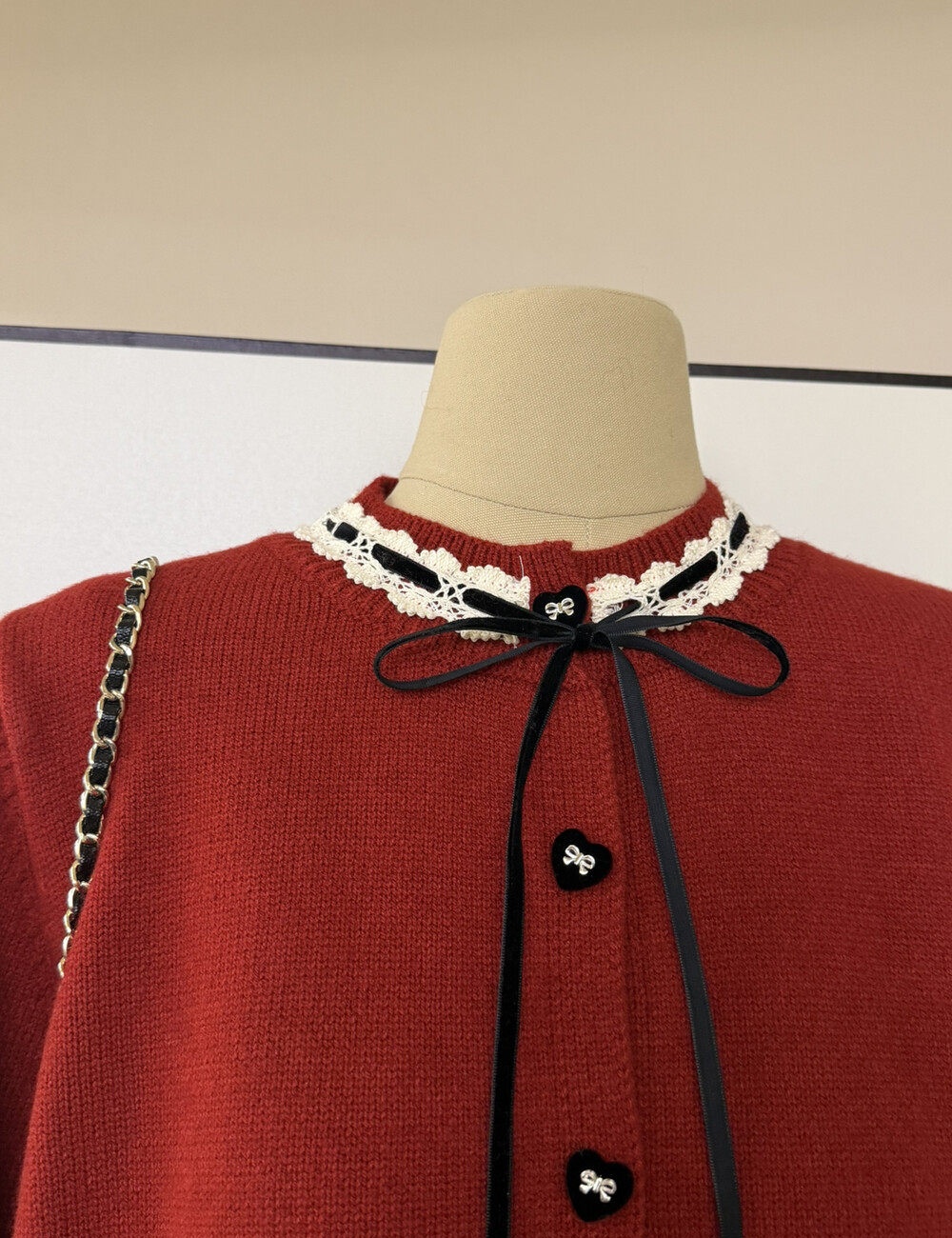 Frenum cardigan France style sweater for women