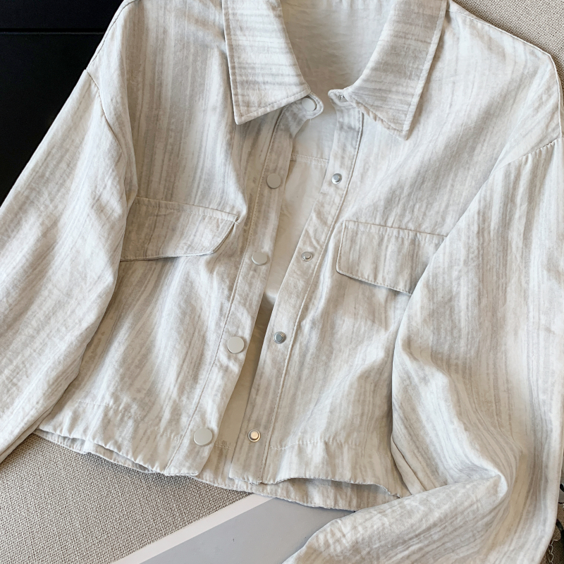 Spring Casual tops short windbreaker for women