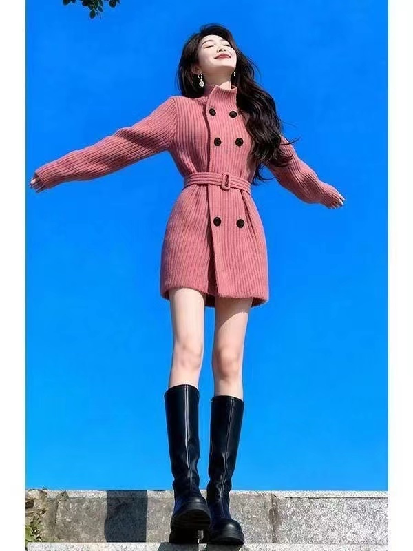 Knitted chanelstyle special dress for women